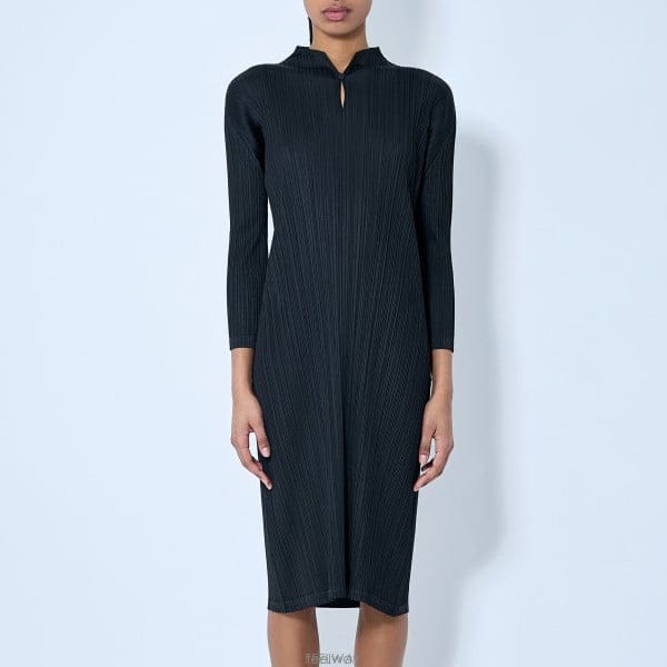 Issey Miyake �ø��� �ø��� �̼��̹̾��� ��ư �ö��� �ø��� ���� �̵� �巹�� PP56 JH116 15�ø��� �ø��� �̼��̹̾��� ��ư �ö��� �ø��� ���� ��