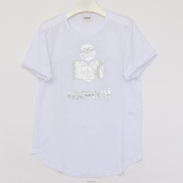 [당일발송]이자벨마랑 콜디 여성 반팔티셔츠 TS0004FA A1N10E 20WH