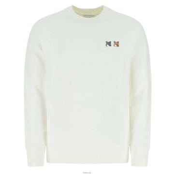 메종키츠네 더블 폭스 헤드 맨투맨 차콜