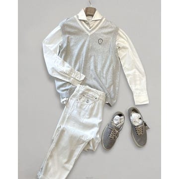 Brunello Cucinelli [Ż����] ���Ϲ߼� ���ڷ� ��ġ�ڸ� 25SS �״Ͻ� �ΰ� ��ư ��Ʈ ����Ʈ[Ż����] ���Ϲ߼� ���ڷ� ��ġ�ڸ� 25SS �״Ͻ� �ΰ� 