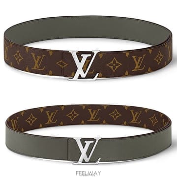 Louis Vuitton 26 FW ���̺��� LV �̴ϼ� 40mm �������� Ŭ������ ���׷� ĵ���� �� ���� ��Ʈ26 FW ���̺��� LV �̴ϼ� 40mm �������� Ŭ������ ����