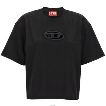 25SS T-BUXT-CROP-OD 로고 티셔츠 A15096 0NIAX 9XX