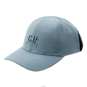 CP컴퍼니 로고 자수 고글 캡모자 딥블루