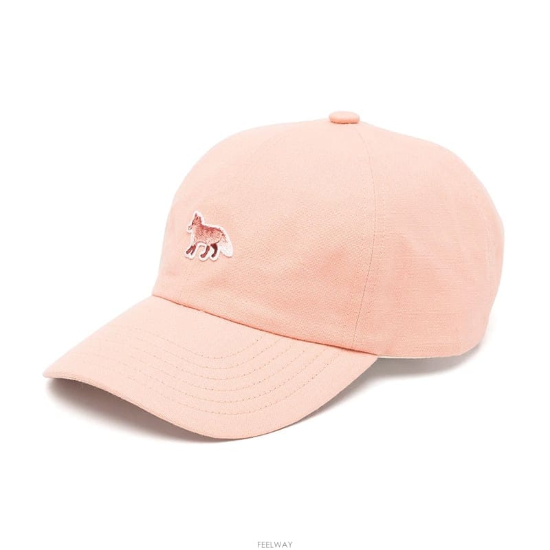 메종키츠네 베이비 폭스 볼캡 핑크 OW06108WB0026 0088