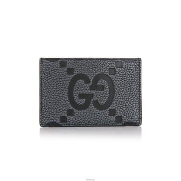 [국내/당일]25SS 812681 AAECE 1046 구찌 맥시 GG 다크 그레이 카드지갑