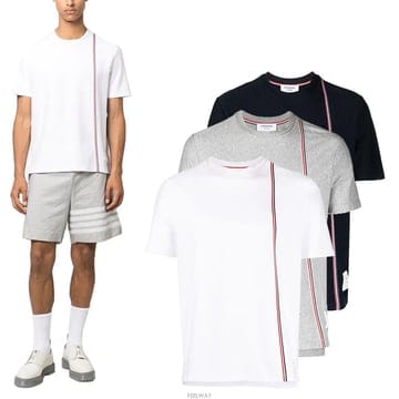 25SS 톰브라운 RWB 스트라이프 반팔 (세일!!) MJS252A