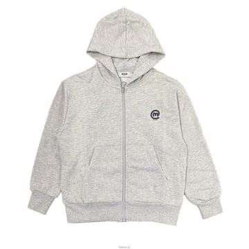 엠에스지엠 키즈 로고 프린트 후드집업
