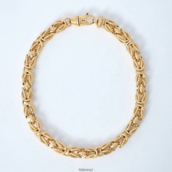 26 FW 토템 Byzantine Collar 비잔틴 칼라 골드톤 브라스 네크리스 253 WJQ0098 AC000
