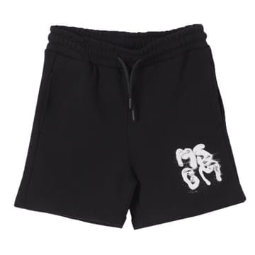 엠에스지엠 키즈 로고 밴딩 팬츠 블랙