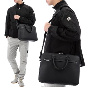 26SS 휴고보스 로고 브리프케이스 50536498 001
