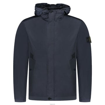 스톤 25SS 가먼트다이드 크링클랩스 자켓 네이비 K1S15 4100092 S0A23 V0020