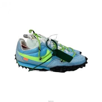 나이키x오프화이트CD8180-400 우먼 와플 레이서 블루 Nike