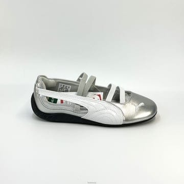 푸마 스피드캣 발레 메탈릭 실버 화이트 401581-01