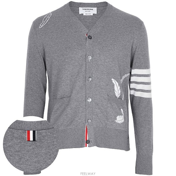 Thom Browne ����� 25FW ����Ʈ�׷��� �缱 ��� ��Ÿ���þ� ī��� MKC594A Y3039 055����� 25FW ����Ʈ�׷��� �缱 ��� ��Ÿ���þ� ī���