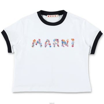 25SS 키즈 플로럴 로고 티셔츠 M01428 M00HZ 0M100