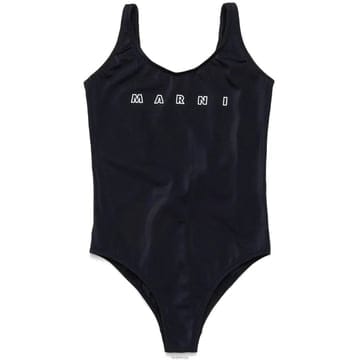 마르니 키즈 스윔슈트 블랙
