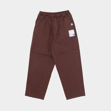 미하라야스히로 메종미하라야스히로 패치로고 하이 덴서티 OX 팬츠 브라운