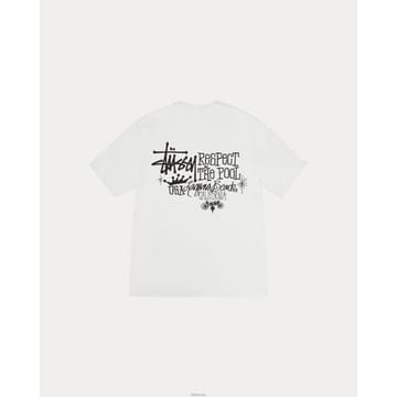 스투시 리스펙트 더 풀 반팔 티셔츠 피그먼트 다이드 내츄럴 1905152