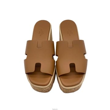 에르메스 이지 웨지 뮬 샌들 블랙