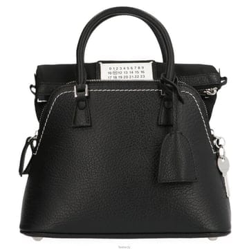 메종마르지엘라 25FW 5AC 미니 토트숄더백 블랙 S56WG0082 P4455 T8013