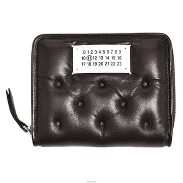 메종마르지엘라 25FW 글램슬램 스몰 반지갑 블랙 SA1UI0032 P6434 T8013