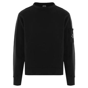 CP 25SS 렌즈 와펜 크루넥 맨투맨 블랙 18CMSS266A 110337O 999