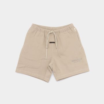 피어오브갓 메탈릭 로고 플리스 반바지
