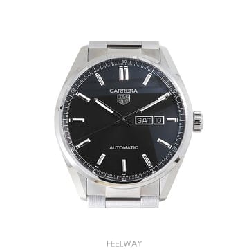 [탑타임] 태그호이어 데이데이트 칼리버 5 스틸 검정판 41mm