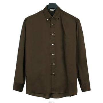 AURALEE [������������] ���� ���� ���õ� �ɽ� Ÿ���������� ��ư �ٿ� ���� A25SS02TL DARK BROWN[������������] ���� ���� ���õ� �ɽ� Ÿ���������� ��