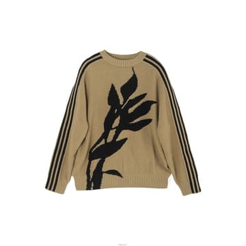 아디다스 X 송포더뮤트 SFTM 니트 크루 스웨터 HEMP JL7510