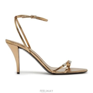 26 FW 더로우 Cleo Bijoux 클레오 비주 스틸레토 힐 버클 스트랩 샌들