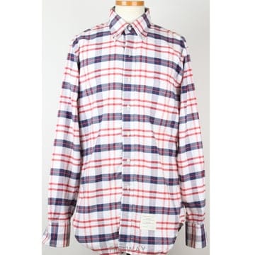 Thom Browne [û�� ���Ÿ�����]�ڴ��Ϲ�ۡ� ����� üũ ���� ���� 2size[û�� ���Ÿ�����]���Ϲ�� ����� üũ ���� ���� 2siz