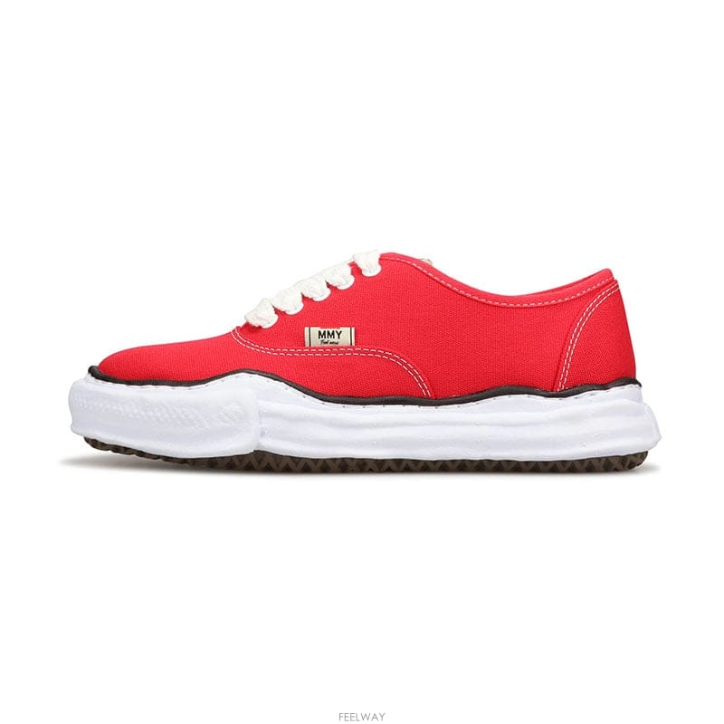 26SS 미하라야스히로 베이커 OG솔 캔버스 스니커즈 A02FW704 RED