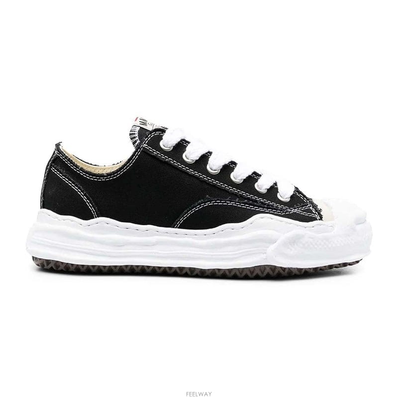 미하라야스히로 행크 OG솔 캔버스 스니커즈 A05FW702 BLACK