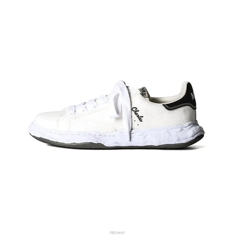 미하라야스히로 찰스 OG솔 캔버스 스니커즈 A12FW703 WHITE