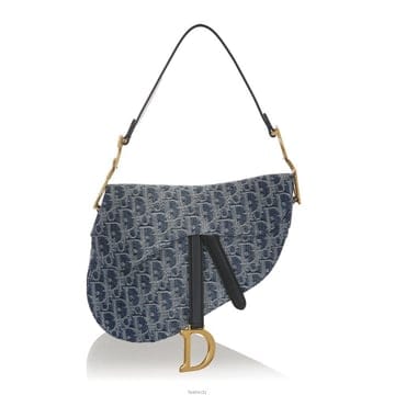 [국내/당일]24FW M0455CDCE 49E 디올 새들 Dior Oblique 자카드 데님 숄더백