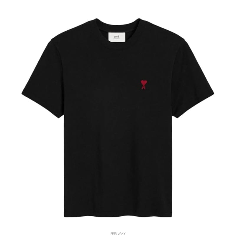 26SS 아미 하트 로고 반팔 티셔츠 BFUTS035 724 001