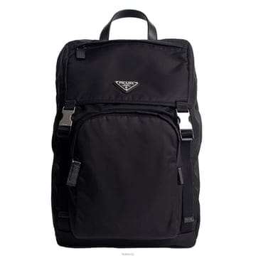 프라다 25FW 삼각로고 테수토 백팩 블랙 2VZ135 2DMG F0002