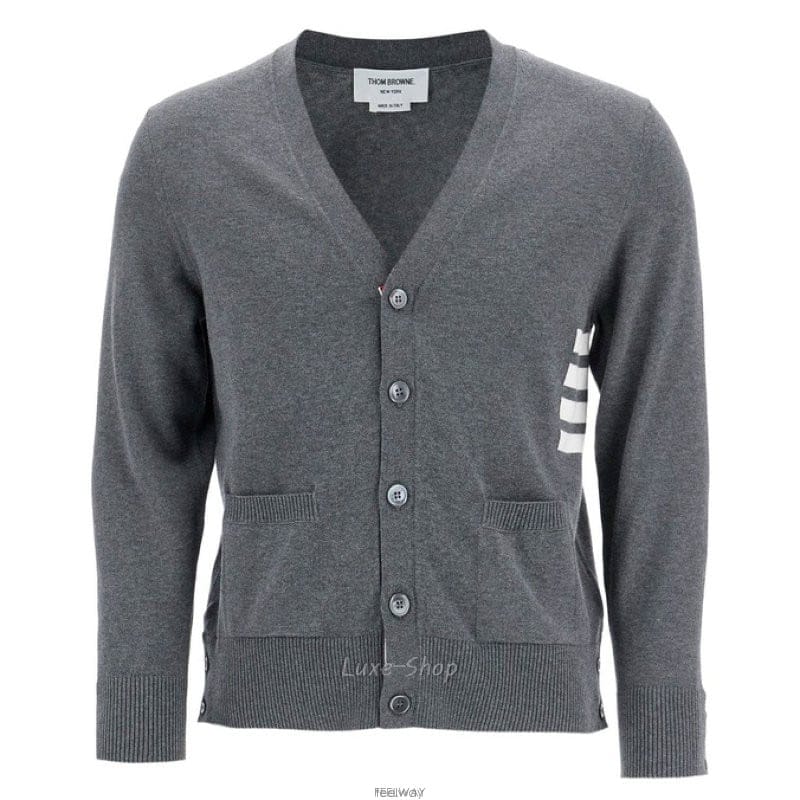Thom Browne ����� ���� 4�� ��Ʈ������ ������ �� ��ư ����� MKC581A Y3043 035����� ���� 4�� ��Ʈ������ ������ �� ��ư ����� MKC
