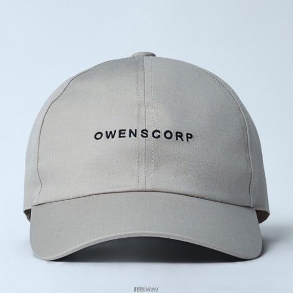 26 FW 릭오웬스 OWENSCORP 엠브로이드 베이스볼 캡 그레이 RA02E0700 TEEM7 0809