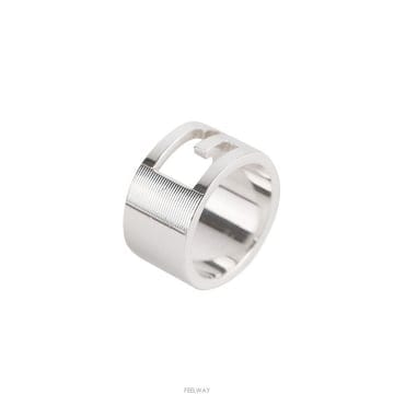 (대전중고명품)구찌 G로고 실버 반지 17호 12mm