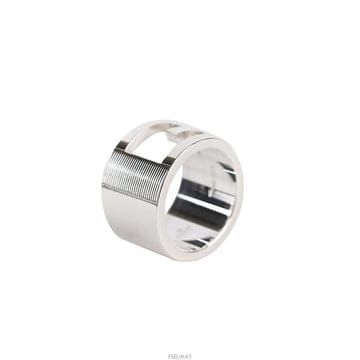 (대전중고명품)구찌 G로고 실버 반지 13호 11.8mm