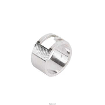 (대전중고명품)구찌 G로고 실버 반지 12호 11.9mm