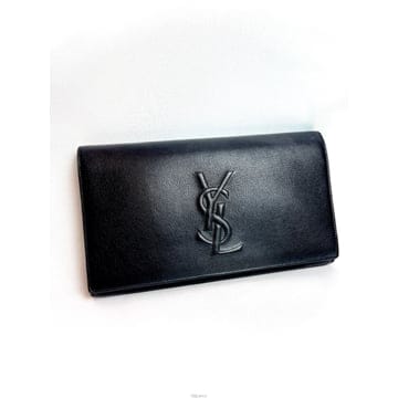 YSL 블랙 벨드류르 여자 클러치백