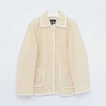 아페세 에스텔 더블 포켓 버튼 울 여성 자켓 WOARG F32035 AAD