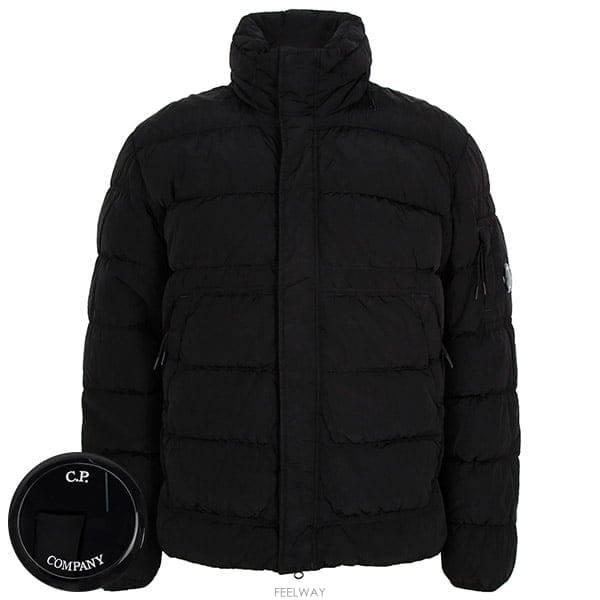 씨피컴퍼니 25FW 블랙 크롬 R 미디엄 덕 다운 자켓 19CMOW012A 005904G 999