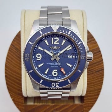 워치엔조이 브라이틀링 슈퍼오션 청판 44mm