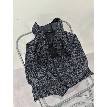 25SS N21 키즈 바람막이 자켓 N2104E-N0404 블랙 Boys