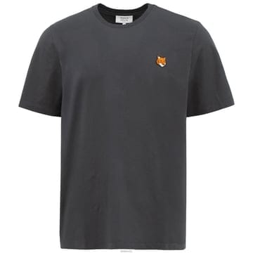 [당일/출고]25F/W PM00107KJ7026 P180 메종키츠네 폭스 헤드 패치 레귤러 차콜 반팔티