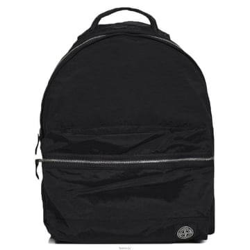 스톤 25FW 로고 패치 나일론 메탈 백팩 블랙 K2S15 9200014 S0251 V0029